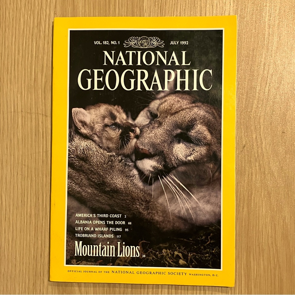 National Geographic Magazine Vol. 182, No. 1, July 1992